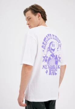 YOURTURN UnisexT-Shirt Con StampaWhite Donna T-shirt E Top YO121015N-A11 -Negozio Online Yourturn Italia a6ca75ac974048e1a96212b6f469e70f