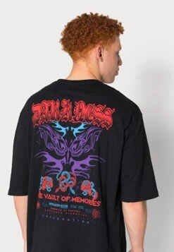 YOURTURN UnisexT-Shirt Con StampaBlack Uomo T-shirt E Polo YO12100OZ-Q11 -Negozio Online Yourturn Italia a905bde094784d41938a9bb1b016a550