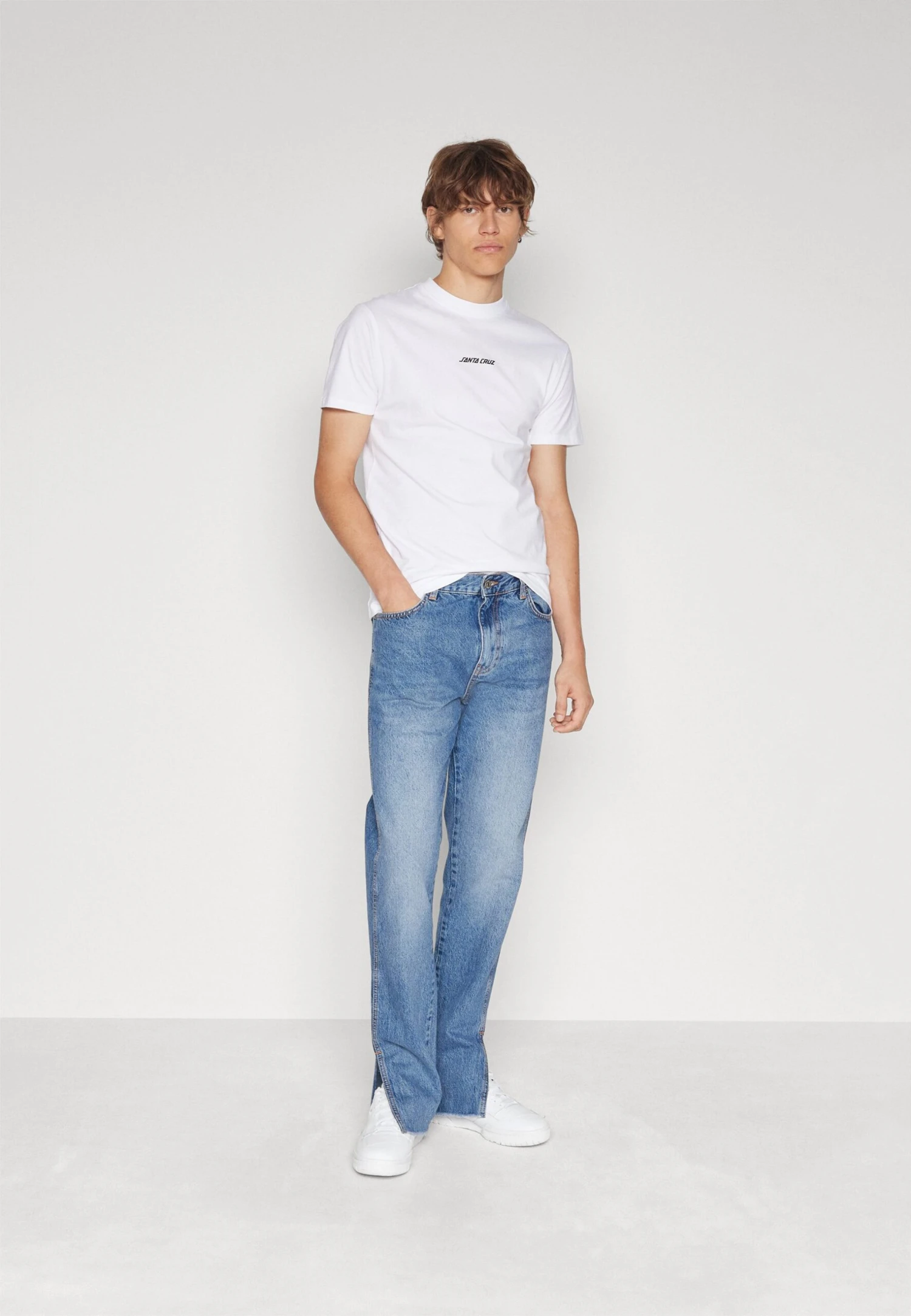 YOURTURN Slim Straight Fit Unisex Jeans A SigarettaLight Blue Denim Donna Jeans YO121014L-K11 4 YOURTURN Slim Straight Fit Unisex Jeans A SigarettaLight Blue Denim Donna Jeans YO121014L-K11 - immagine 2