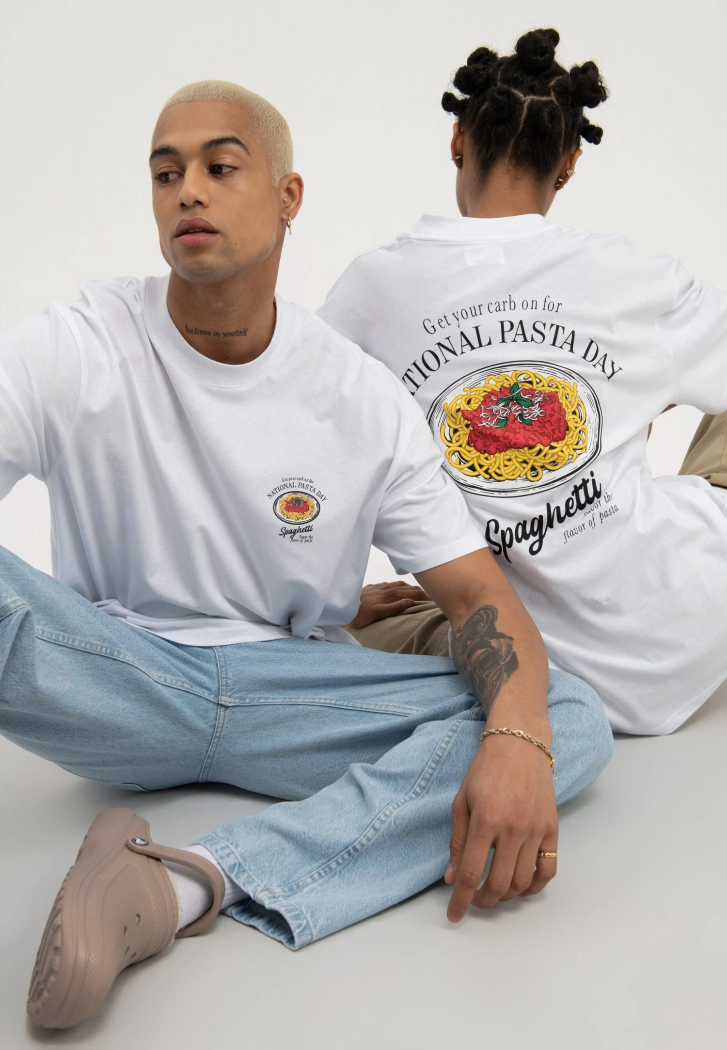 YOURTURN UnisexT-Shirt Con StampaWhite Uomo T-shirt E Polo YO1210108-A11 7 YOURTURN UnisexT-Shirt Con StampaWhite Uomo T-shirt E Polo YO1210108-A11 - immagine 5