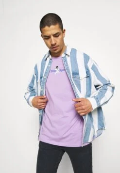 YOURTURN Oversize UnisexT-Shirt Con StampaLilac Uomo T-shirt E Polo YO12100FM-I11 -Negozio Online Yourturn Italia b1111f803df7422c9ea8fb5c09a129be