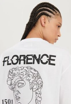 YOURTURN UnisexT-Shirt Con StampaWhite Donna T-shirt E Top YO121015T-A11 -Negozio Online Yourturn Italia bf72e11e88f342e9ae2bea90a64e03e6