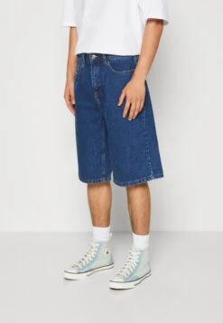 YOURTURN Unisex - Shorts Di Jeans - Blue Denim