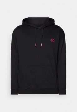 YOURTURN Embroidered Text Hoodie UnisexFelpa Con CappuccioBlack Uomo Maglieria E Felpe YO122S0E4-Q11 -Negozio Online Yourturn Italia c692656bb29846b2a2927c8d86f929fa