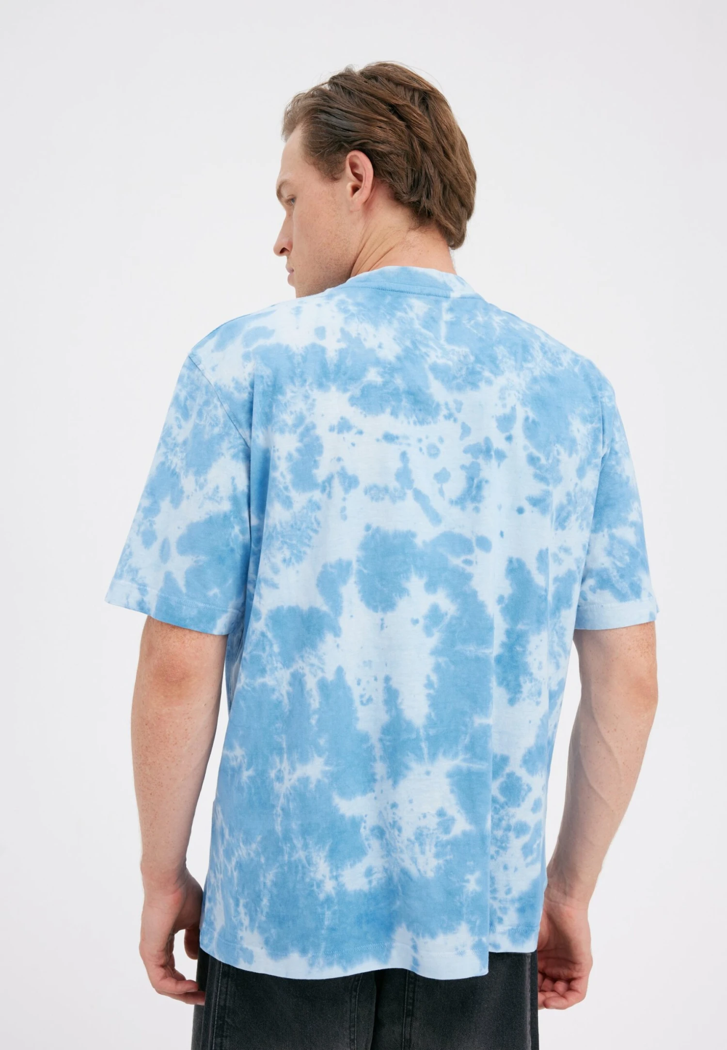 YOURTURN UnisexT-Shirt Con StampaBlue Uomo T-shirt E Polo YO122O0SR-K11 5 YOURTURN UnisexT-Shirt Con StampaBlue Uomo T-shirt E Polo YO122O0SR-K11 - immagine 3