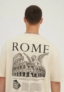 YOURTURN Rome Tee UnisexT-Shirt Con StampaMottled Light Brown Uomo T-shirt E Polo YO121010C-O11 -Negozio Online Yourturn Italia c774f4903f4a4a26b535e119279a3abe