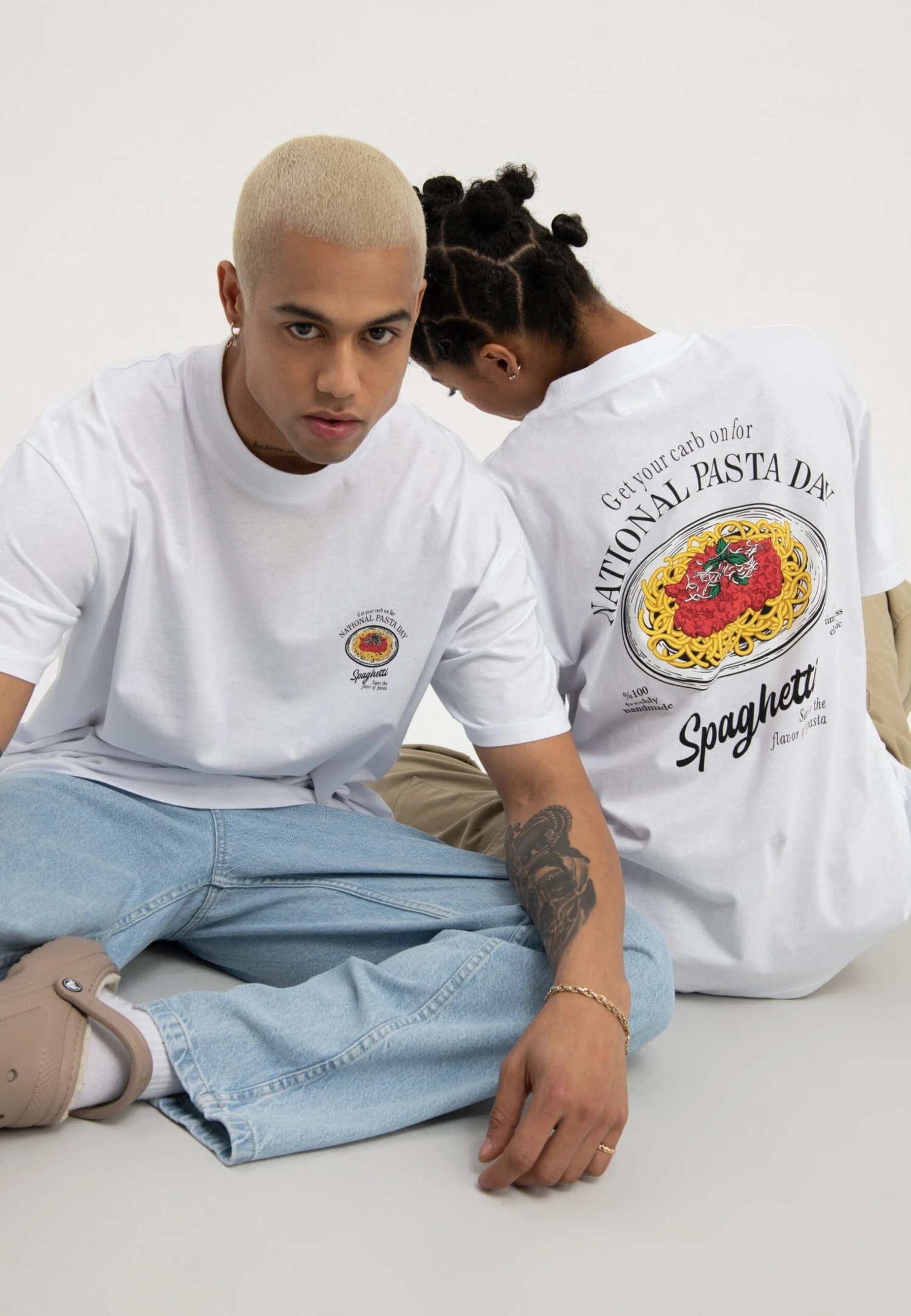 YOURTURN UnisexT-Shirt Con StampaWhite Uomo T-shirt E Polo YO1210108-A11 5 YOURTURN UnisexT-Shirt Con StampaWhite Uomo T-shirt E Polo YO1210108-A11 - immagine 3