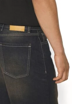 YOURTURN Unisex - Shorts Di Jeans - Dark Blue Denim -Negozio Online Yourturn Italia d22c54e04f454e4aa07e175f9164d407