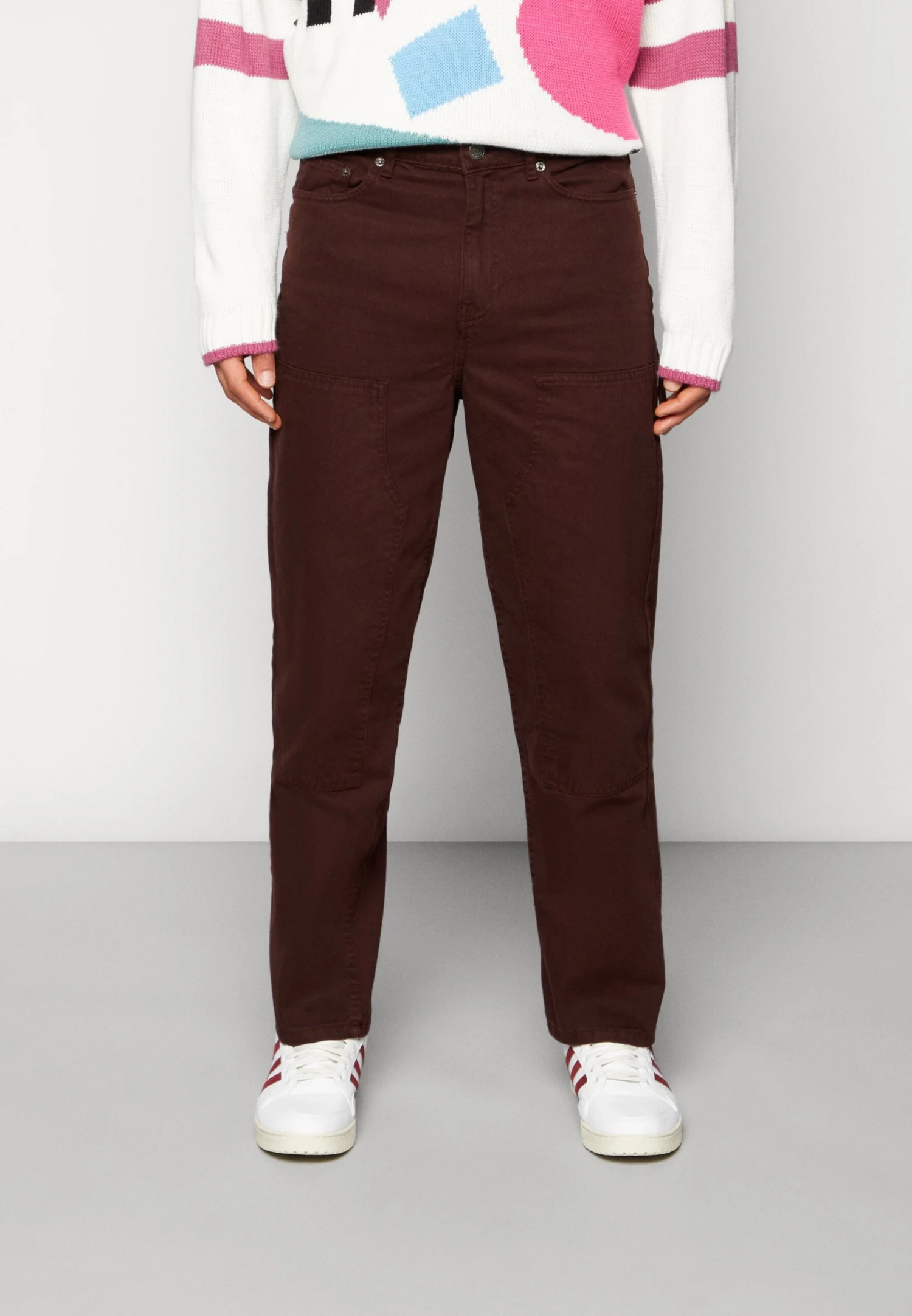 YOURTURN Workwear Unisex - Jeans Baggy - Brown 3 YOURTURN Workwear Unisex - Jeans Baggy - Brown