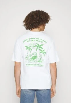 YOURTURN UnisexT-Shirt Con StampaWhite Uomo T-shirt E Polo YO121011F-A11 -Negozio Online Yourturn Italia d4f784b72b1a4d159e8df247150d3f79