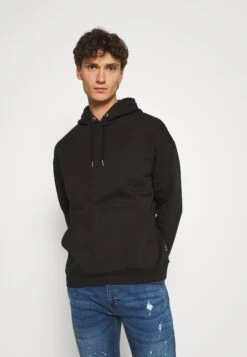 YOURTURN UnisexFelpa Con CappuccioBlack Uomo Maglieria E Felpe YO1210042-Q11