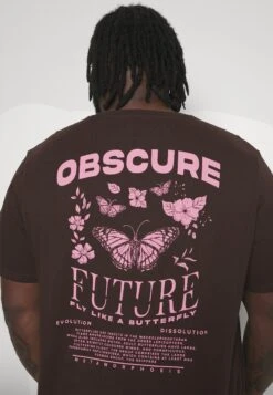 YOURTURN T-Shirt Con StampaDark Brown Donna T-shirt E Top YO12100ZL-O11 -Negozio Online Yourturn Italia d8f393defc3d420bad3f6109b2939097