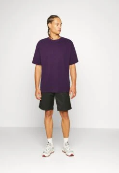 YOURTURN 3Pack UnisexT-Shirt BasicGrey/Purple/Black Donna T-shirt E Top YO12100DJ-C11