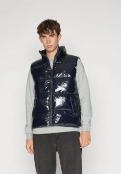 YOURTURN Vinyl Gillet UnisexSmanicatoBlack Donna Giacche E Blazer YO1210137-Q11 -Negozio Online Yourturn Italia dab47091c35d44e8b2255866f033742b