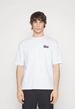 YOURTURN UnisexT-Shirt Con Stampa White Donna T-shirt E Top YO121012Y-A11