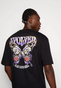 YOURTURN UnisexT-Shirt Con StampaBlack Donna T-shirt E Top YO12100T6-Q11 -Negozio Online Yourturn Italia e2a4333252ba41748df144a2efc6f001