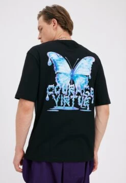 YOURTURN UnisexT-Shirt Con StampaBlack Donna T-shirt E Top YO121015F-Q11 -Negozio Online Yourturn Italia e2e7125aa0d54d87bc807e0d0ebd021e