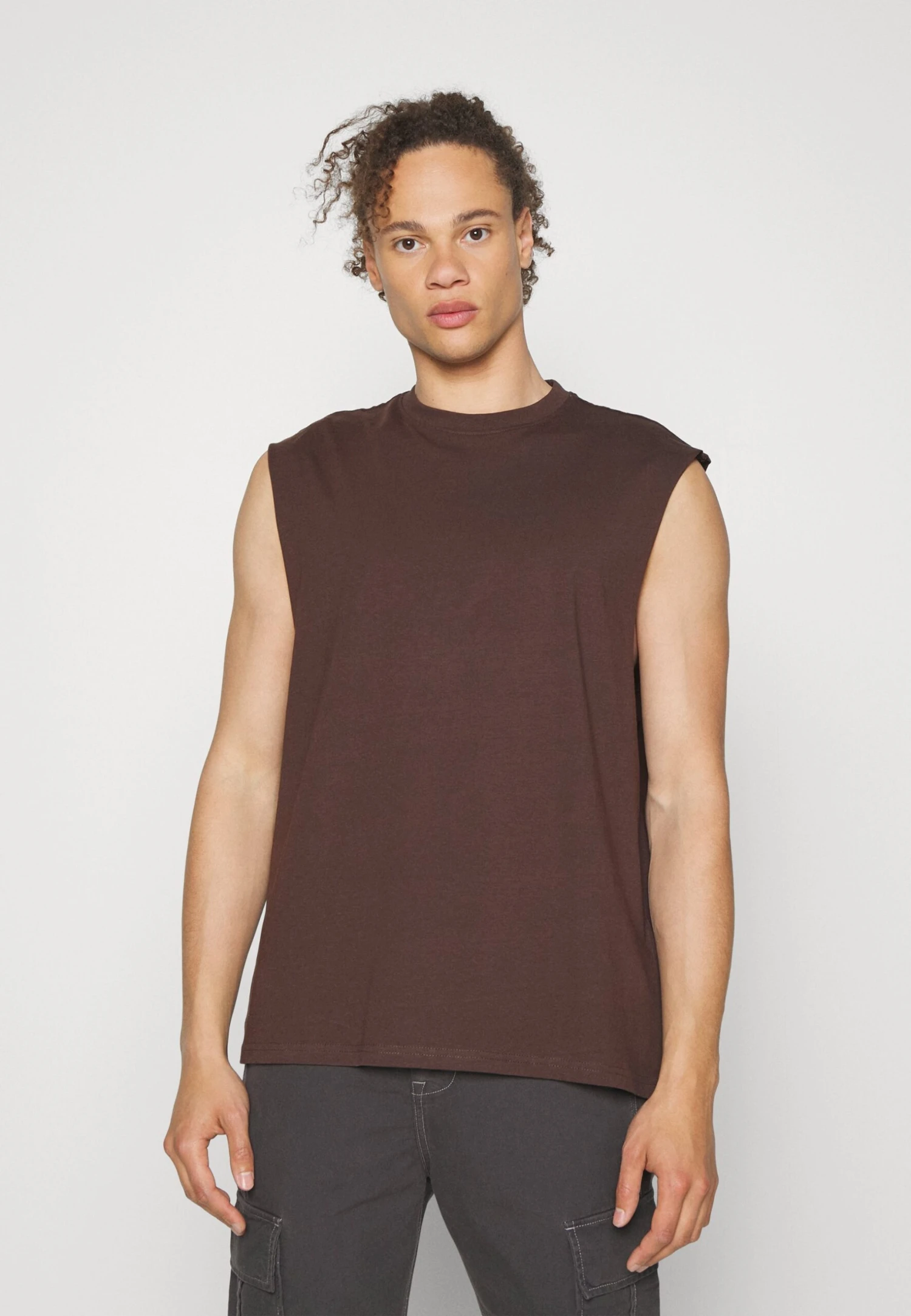 YOURTURN Unisex 2 PackTopLight Grey/Brown Donna T-shirt E Top YO12100WW-C11 5 YOURTURN Unisex 2 PackTopLight Grey/Brown Donna T-shirt E Top YO12100WW-C11 - immagine 3