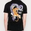 YOURTURN Dragon Tiger TeeT-Shirt Con StampaBlack Donna T-shirt E Top YO12100LQ-Q11 -Negozio Online Yourturn Italia eafb741659644e9a9687f4c8767b6e38