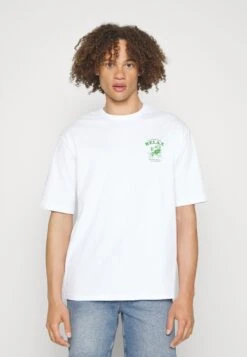 Negozio Online Yourturn Italia 12 YOURTURN UnisexT-Shirt Con StampaWhite Uomo T-shirt E Polo YO121011F-A11