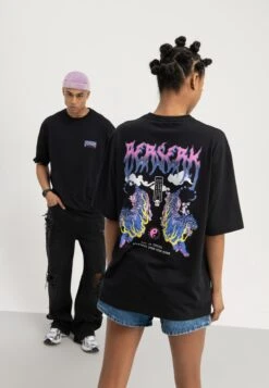 YOURTURN UnisexT-Shirt Con StampaBlack Donna T-shirt E Top YO121010A-Q11 -Negozio Online Yourturn Italia f171a36cb4ef4c9b9a6a5ea757615a4b