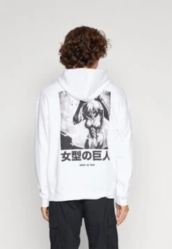 YOURTURN Attack On Titan UnisexFelpaWhite Donna Felpe YO121013P-A11 -Negozio Online Yourturn Italia fabde42161554a059ce9af566f9b7ca2