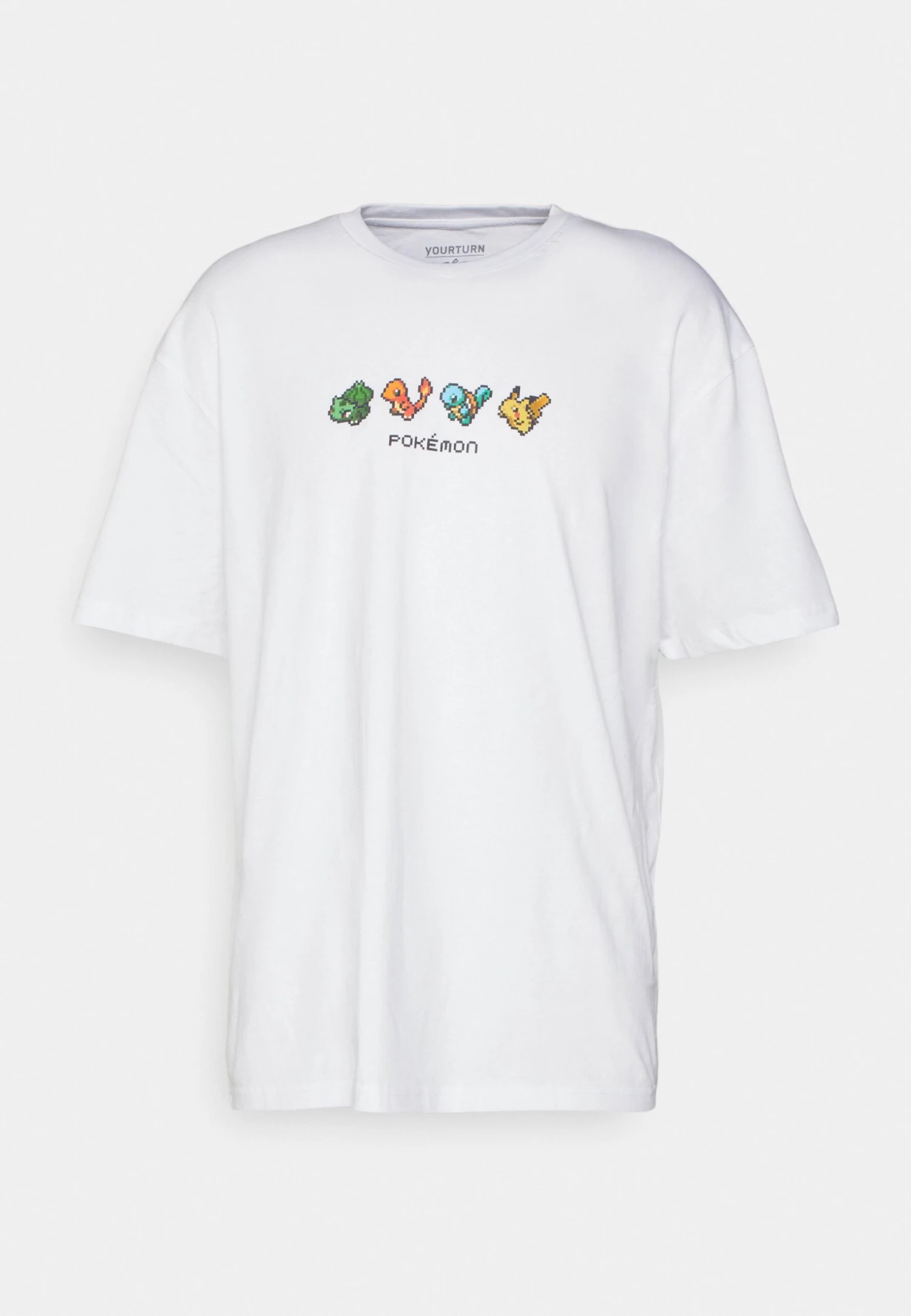 YOURTURN Pokemon Pikachu UnisexT-Shirt Con StampaWhite Donna T-shirt E Top YO1210175-A11 7 YOURTURN Pokemon Pikachu UnisexT-Shirt Con StampaWhite Donna T-shirt E Top YO1210175-A11 - immagine 5