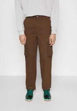 YOURTURN Unisex - Pantaloni Cargo - Brown