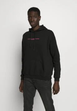 YOURTURN UnisexFelpa Con CappuccioBlack Donna Felpe YO121000H-Q11