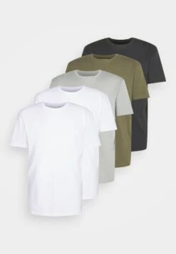 YOURTURN Unisex 5 PackT-Shirt BasicWhite/Olive /Black Donna T-shirt E Top YO12100L9-A13 16 YOURTURN Unisex 5 PackT-Shirt BasicWhite/Olive /Black Donna T-shirt E Top YO12100L9-A13 -Negozio Online Yourturn Italia fd0cb44c209a4deebcd571033de05bdb