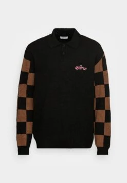 YOURTURN Unisex - Maglione - Black/Brown