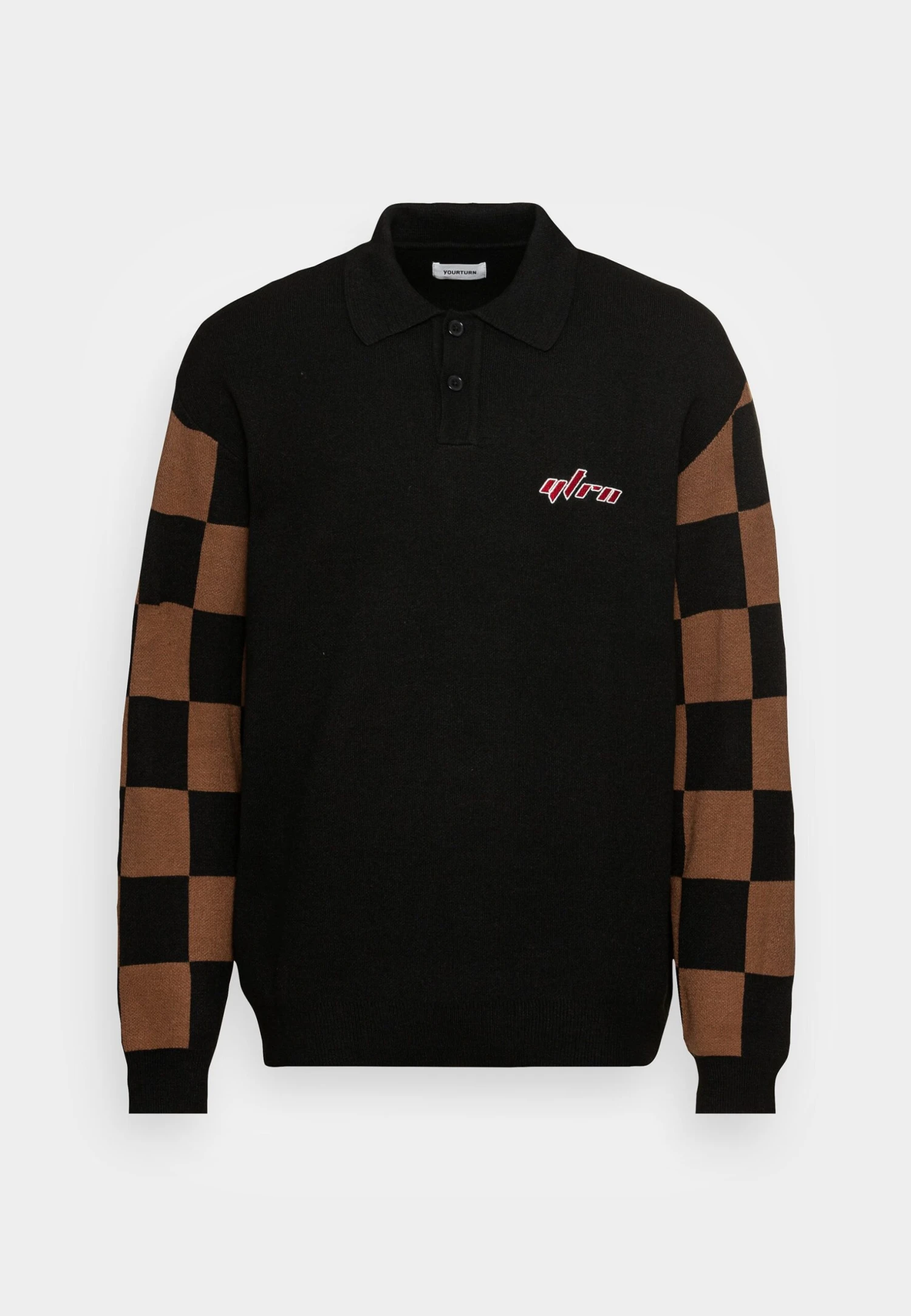 YOURTURN Unisex - Maglione - Black/Brown 3 YOURTURN Unisex - Maglione - Black/Brown