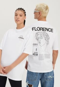 YOURTURN UnisexT-Shirt Con StampaWhite Donna T-shirt E Top YO121015T-A11